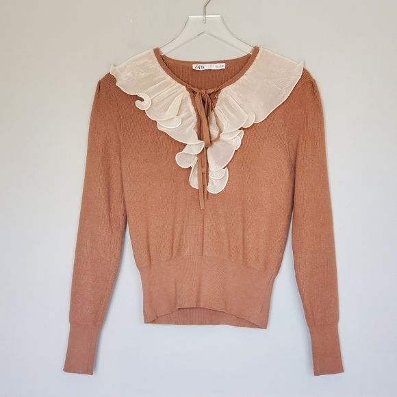 Zara Combination Ruffled Sweater (Limited Edition Collection) - Picture 11 of 11